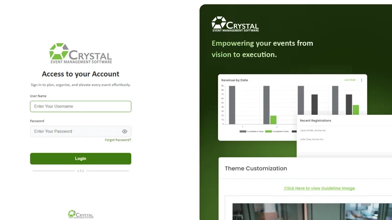 Crystal: Event Management Platform